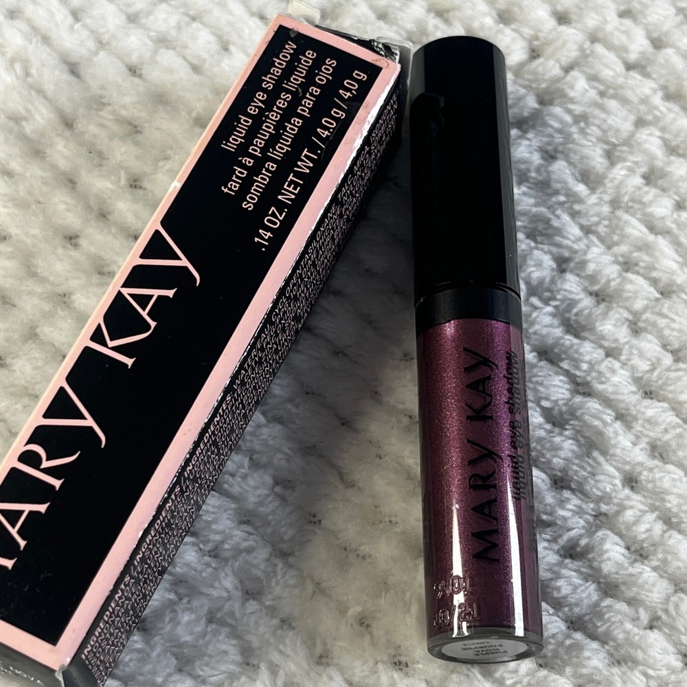 Mary Kay Liquid Eye Shadow Purple Nova Shimmer‎ Finish 0.14 oz New in Box